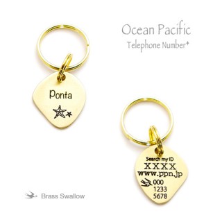 真鍮迷子札Ocean Pacific
