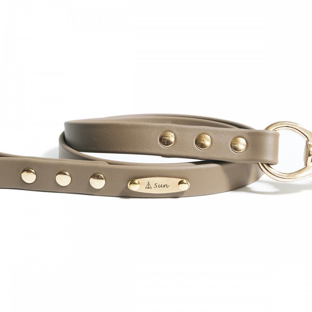 ペットライフケア安心補償 NFCチャーム付き大型犬用シンプル防水首輪・リードのお得なセット 