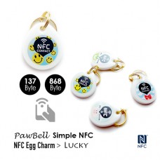 NFC迷子札PawBell Egg Charm Lucky