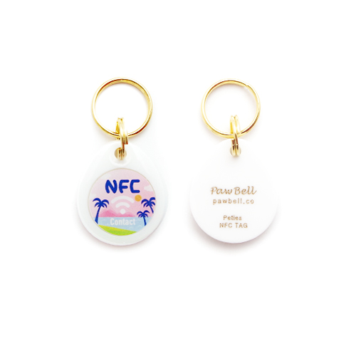 NFC迷子札PawBell Egg Charm Oasis 